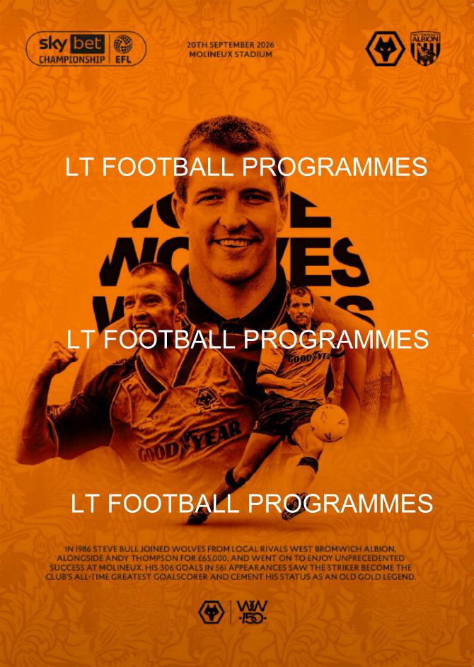 WOLVES v WEST BROM 2026/27